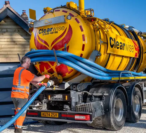 Sewage Cleaning Using Tanker